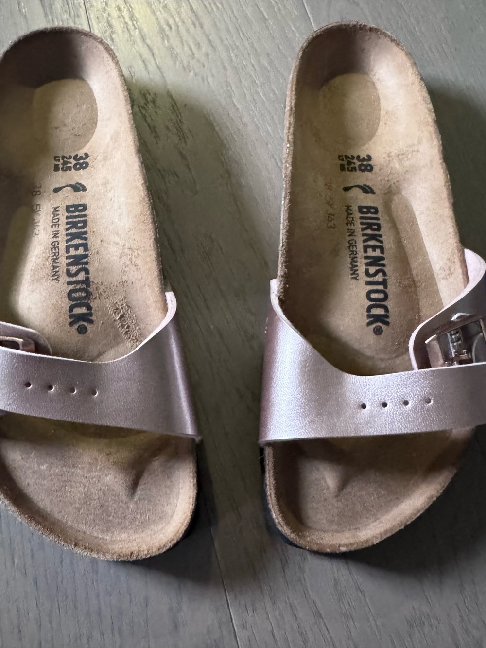 Birkenstock Madrid Copper Birko-Flor